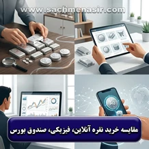 روش خرید نقره【آنلاین، فیزیکی، صندوق بورس، بورس بین الملل】